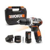 Worx WX128.3 12Volt/2.0Ah Li-ion Çift Akülü Profesyonel Şarjlı Matkap
