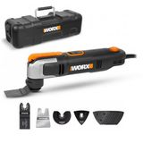 Worx WX686 250 Watt Profesyonel Çok Amaçlı Devir Ayarlı 19 Aksesuarlı Kesme Raspalama ve Zımpara