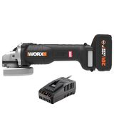 Worx Wx812.9c 20Volt 2.0Ah. 125 MM Kömürsüz Profesyonel Tek Akülü Şarjlı Avuç Taşlama