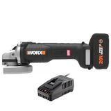 WORX WX812.9C Tek Akülü Şarjlı Avuç Taşlama 20Volt 2.0Ah. 125mm