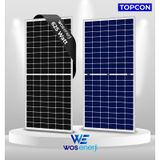 Wos Enerji 625 W Watt Güneş Paneli Half-cut Topcon Çift Yönlü
