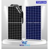 Wos Enerji Güneş Paneli Half-cut 585w Watt Topcon Çift Yönlü