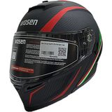 Wosen Çene Açılır Kask WS-202 A6 Mat Siyah