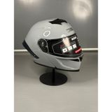 Wosen WS-202 Güneş Gözlüklü Çene Açılır Kask (Şeffaf Vizörlü) Cement Grey