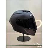 Wosen WS-202 Güneş Gözlüklü Çene Açılır Kask Siyah Vizörlü Mat Siyah - XL