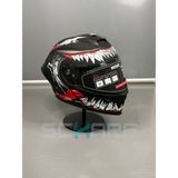 Wosen WS-202 Güneş Vizörlü Çene Açılır Kask Hafif ABS Malzeme ile Şık Tasarım M Beden