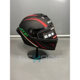 Wosen WS-202 Güneş Vizörlü Çene Açılır Kask Hafif ABS Malzeme Şık Tasarım Siyah Renk