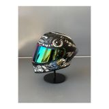 WOSEN Ws-202 Güneş Vizörlü Çene Açılır Kask MBLACK M1 (Renkli Vizörlü)