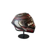 WOSEN Ws-602 Güneş Gözlüklü Full Face Kask (Şeffaf Vizörlü) MATT BLACK K1 (602) (M)