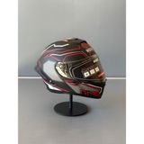 Wosen WS-602 Güneş Gözlüklü Full Face Kask (Şeffaf Vizörlü) Matt Black K1 (602) - XL
