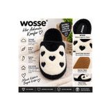 WOSSE KADIN KALP FİGÜRLÜ PELUŞ SICAK TÜYLÜ EV TERLİĞİ