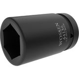 Wossen 1" Havalı Altıköşe Lokma (Uzun) - 36mm