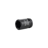 Wossen 1/2 6Köşe Kısa 15Mm Siyah Lokma