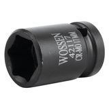 Wossen 1/2 6Köşe Kısa 28Mm Siyah Lokma