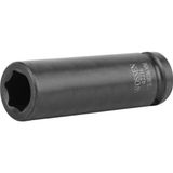Wossen 1/2 6Köşe Uzun 21Mm Siyah Lokma
