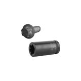 Wossen 3/4" RİBE E29 HAVALI UZUN LOKMA (DİŞİ)