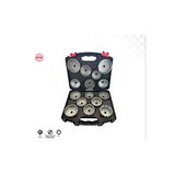 WOSSEN 41600 1/2 15 Parça Tas Tipi Yağ Filtre Sökme Seti Takımı