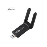 WOTOBE 2.4/5 Uyumlu GHz Kablosuz USB 3.0/2.0/1.1 Mac Windows Linux Uyumlu 1300Mbps Wi-Fi Adaptörü