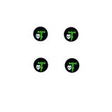 WOTOBE Call of Duty Modern Warfare 2 3D Analog Koruyucu, PS5/PS4/PS3/Xbox One/Series X/Series S ile Uyumlu, Set of 4