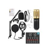 WOTOBE Filtreli Condenser Mikrofon Ses Kartı Stand Set