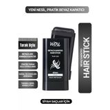 Wou Beyaz Kapatıcı Tarak Uçlu Hair Stick 15 Gr Siyah