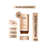 Wou Stick Fondöten No:1 Açık Ton 20 Gr 001 Light