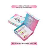 WOU World of Unique Stıck Cream-Deodorant-Rollon Özel Hediye Kutusu İle Kadın Set