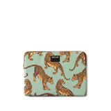 Wouf Emerald Leopard Desenli 13"" 14"" Laptop Kılıfı