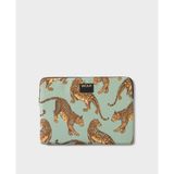 Wouf Emerald Leopard - Laptop Kılıfı 13" & 14" - 34x25x2 cm - Çok Renkli