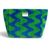 Wouf Goa Renkli Baskılı Kadın Makyaj Çantası 30 x 22 cm - Renkli Baskılı Şık Makyaj Çantası