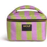Wouf Riviera Vanity Renkli Baskılı Kadın Makyaj Çantası 20 x 12 cm - Renkli Baskılı Şık Makyaj Çantası