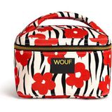 Wouf Wildflower Vanity Makyaj Çantası - Renkli Baskılı Şık Makyaj Çantası
