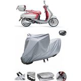 Wovex Arora Mojito 125 Su Geçirmez Motosiklet Brandası Arka Çanta Uyumlu - Gri