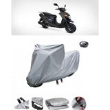 Wovex Daelim Dart 125 Su Geçirmez Motosiklet Brandası Arka Çanta Uyumlu - Gri