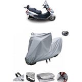 Wovex Dorado Akida Scooter 125 Su Geçirmez Motosiklet Brandası Arka Çanta Uyumlu - Gri