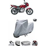 Wovex Kanuni Puma 150 Su Geçirmez Motosiklet Brandası Arka Çanta Uyumlu - Gri