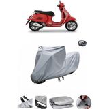 Wovex Vespa Gts 125 Supersport Su Geçirmez Motosiklet Brandası Arka Çanta Uyumlu - Gri