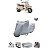 Wovex Vespa Gtv 250 Ie Su Geçirmez Motosiklet Brandası Arka Çanta Uyumlu - Gri