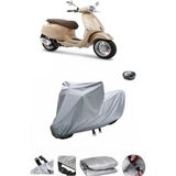 Wovex Vespa Primavera 150 S Su Geçirmez Motosiklet Brandası Arka Çanta Uyumlu - Gri