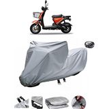 Wovex Yuki QM50QT-6E Snoopy Su Geçirmez Motosiklet Brandası Arka Çanta Uyumlu - Gri