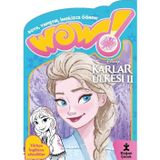 Wow! Disney Karlar Ülkesi 2 Boyama Kitabı - Boya, Yapıştır, İngilizce Öğren! Türkçe İngilizce Sözcük