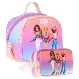 Wow Generation Kız Çocuk Shine (Turuncu - Mor) Thermo Beslenme Çantası ve Kalemlik Seti - SETWG-W6091