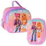 Wow Generation Kız Çocuk Star (Pembe - Mor) Thermo Beslenme Çantası ve Kalemlik Seti - SETWG-W6035 - 1 Adet