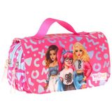 Wow Generation Taşıma Askılı Kız Çocuk Girl Friends Baskılı Şık Kalem Çantası (Kırmızı) - W6061