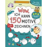 Wow, ich kann 150 Motive zeichnen – Mein XXL Zeichenbuch mit Schritt-für-Schritt-Anleitungen und 3 Schwierigkeitsstufen zum Zeichnen lernen – fördert die Kreativität, Konzentration und Feinmotorik