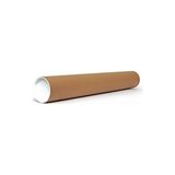 Wow Office Plastik Kapaklı Karton Silindir Postüp 53 x 7 cm 10'lu