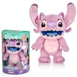 WOW! STUFF Disney Chatty Angel Deluxe oyuncak bebek, etkileşimli animatronik oyuncak bebek, 50'den fazla sesle konuşur ve hareket eder, boyut yakl. 30 cm, çocuklar ve yetişkinler için, mor