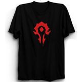 Wow, World Of Warcraft, Horde, Game, Oyun Tişörtü - Siyah - XL
