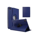 Wowacs Apple iPad Pro 6.nesil 12.9 2022 (A2436-A2764-A2437) ile Uyumlu 360° Dönebilen Standlı Tablet Kılıfı - iPad Pro 12.9 2022 - Lacivert
