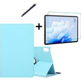 Wowacs Huawei Matepad 11.5" 2023 Uyumlu 360° Dönebilen Standlı Tablet Kılıfı Ekran Koruyucu ve Kalem Seti - Mavi